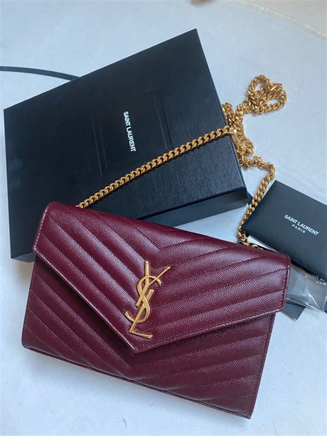 ysl chain amazon|ysl cassandre wallet on chain.